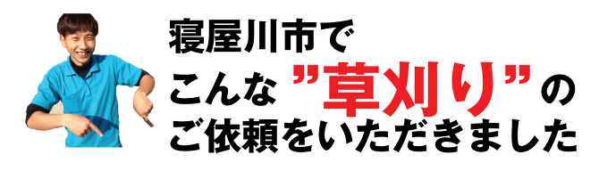 草刈り 草刈り