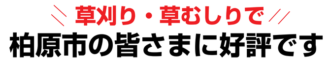 草刈り 草刈り