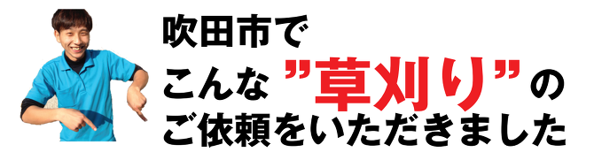 草刈り 草刈り